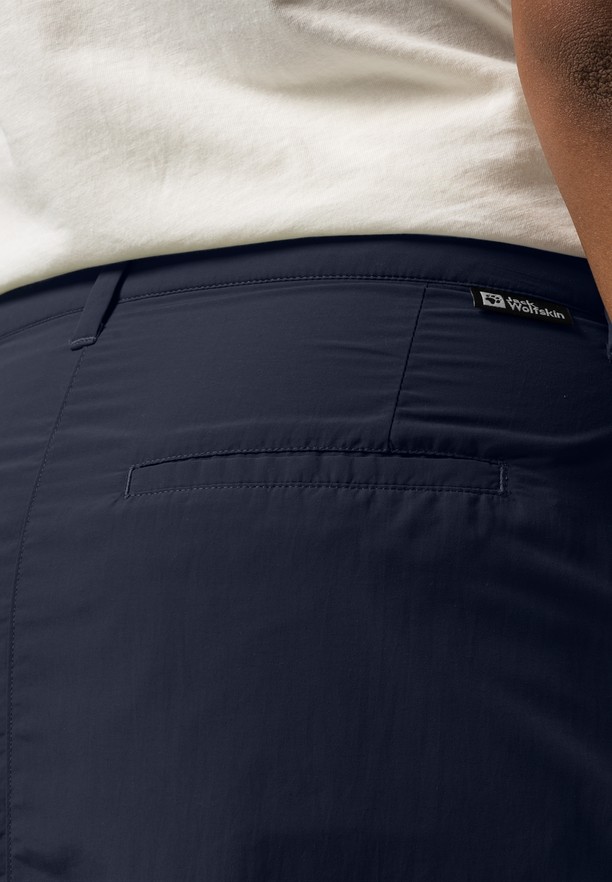 Navy Women Jack Wolfskin Kalahari Skorts | 18111701