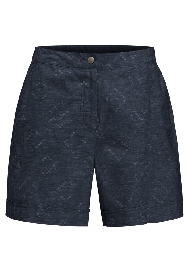 Navy Women Jack Wolfskin Karana Shorts | 70084553