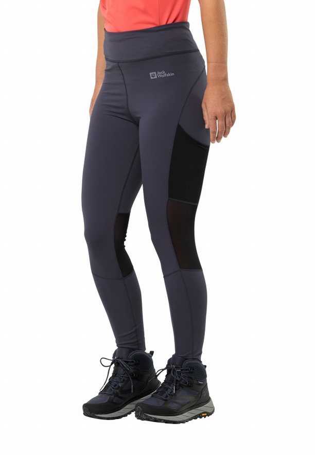 Navy Women Jack Wolfskin Kensteig Tight | 93927107