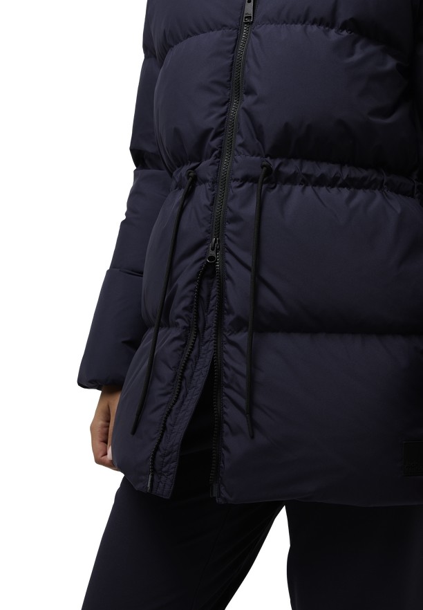 Navy Women Jack Wolfskin Kirschallee Winter Jackets | 72795348