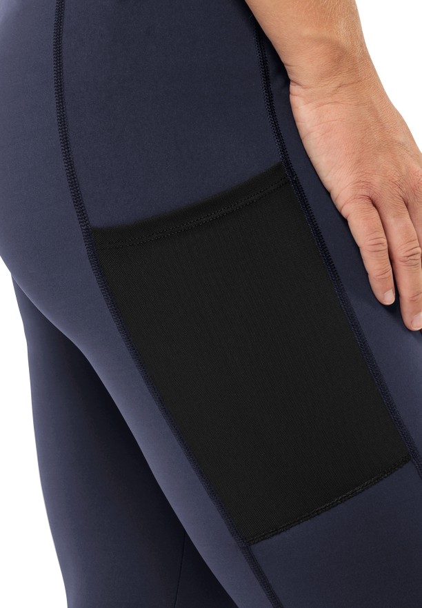 Navy Women Jack Wolfskin Klintal Tight | 28719935