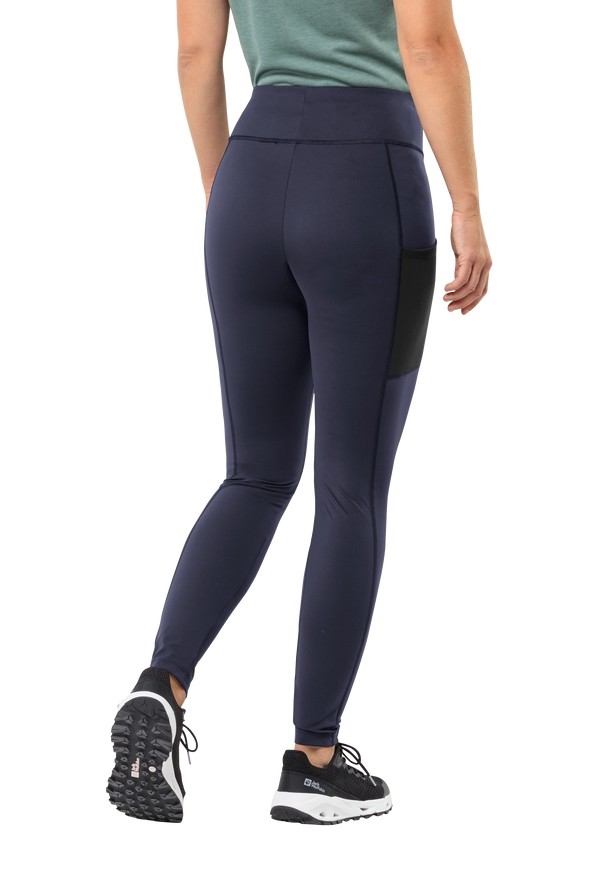 Navy Women Jack Wolfskin Klintal Tight | 28719935