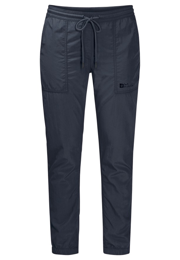 Navy Women Jack Wolfskin Mojave Pants | 67093635