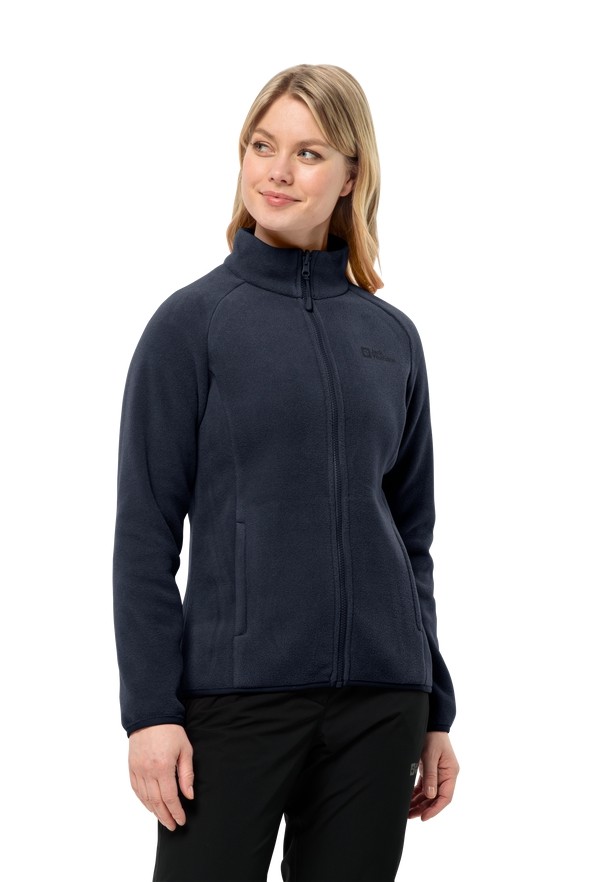 Navy Women Jack Wolfskin Moonrise 3in1 Jackets | 37144530