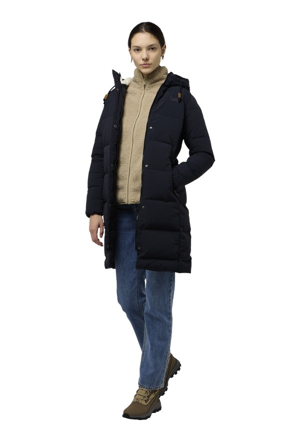 Navy Women Jack Wolfskin Nordlicht Down Coats | 55605627