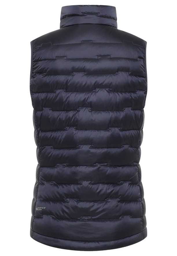 Navy Women Jack Wolfskin Passamani Down Vest | 28604015