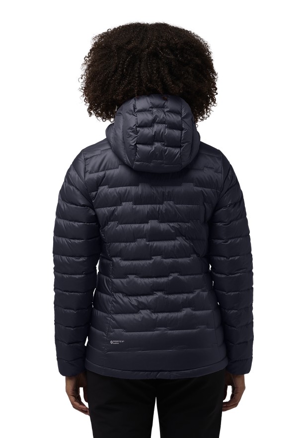 Navy Women Jack Wolfskin Passamani Down Jackets | 14517394
