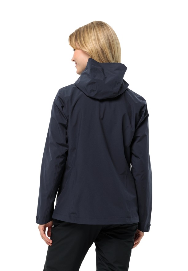 Navy Women Jack Wolfskin Robury 2l Jackets | 33717299