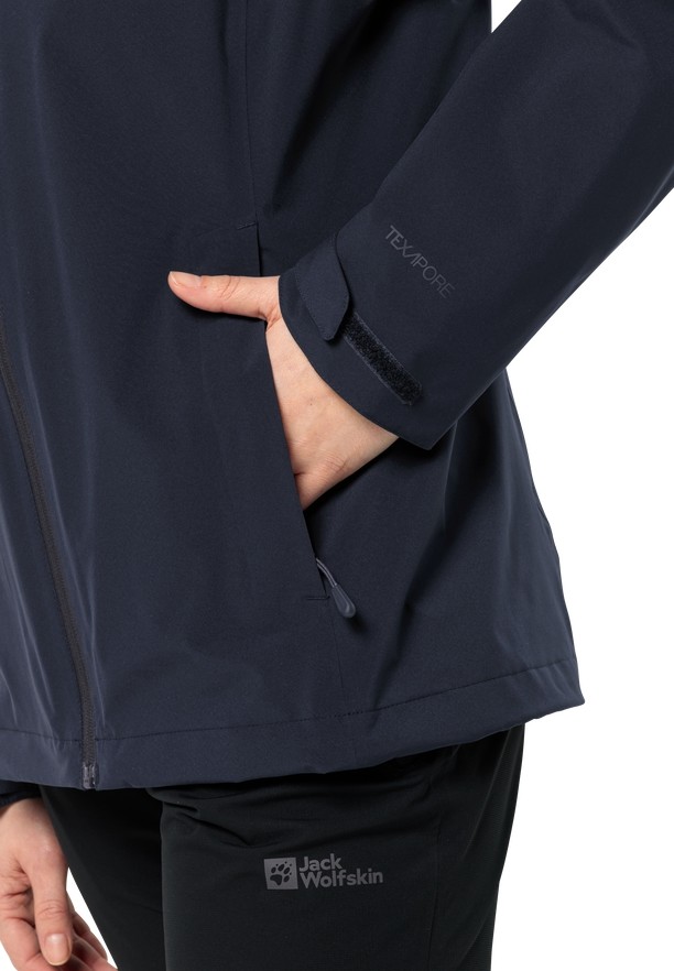 Navy Women Jack Wolfskin Robury 2l Jackets | 33717299