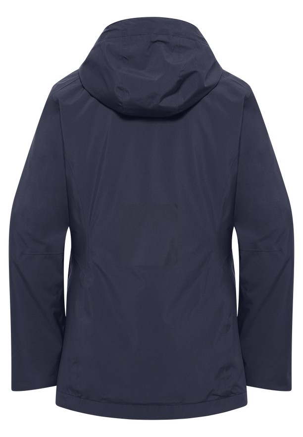 Navy Women Jack Wolfskin Rotwand 3in1 Jackets | 88419231