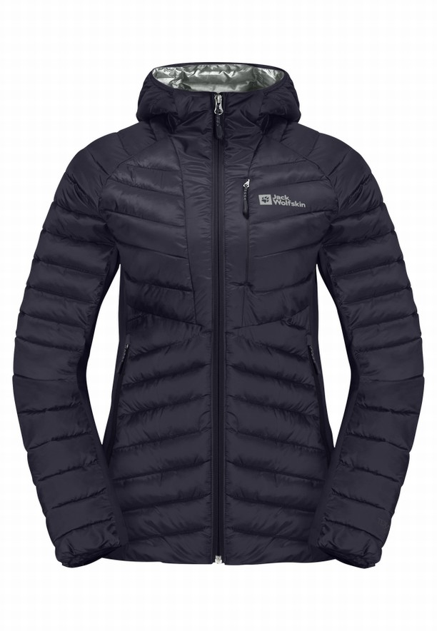 Navy Women Jack Wolfskin Routeburn Pro Ins Jackets | 62808620