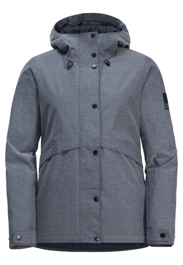 Navy Women Jack Wolfskin Snowy Park Winter Jackets | 23800267