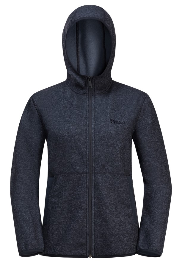 Navy Women Jack Wolfskin Tannenspur Fleece Jackets | 90818332