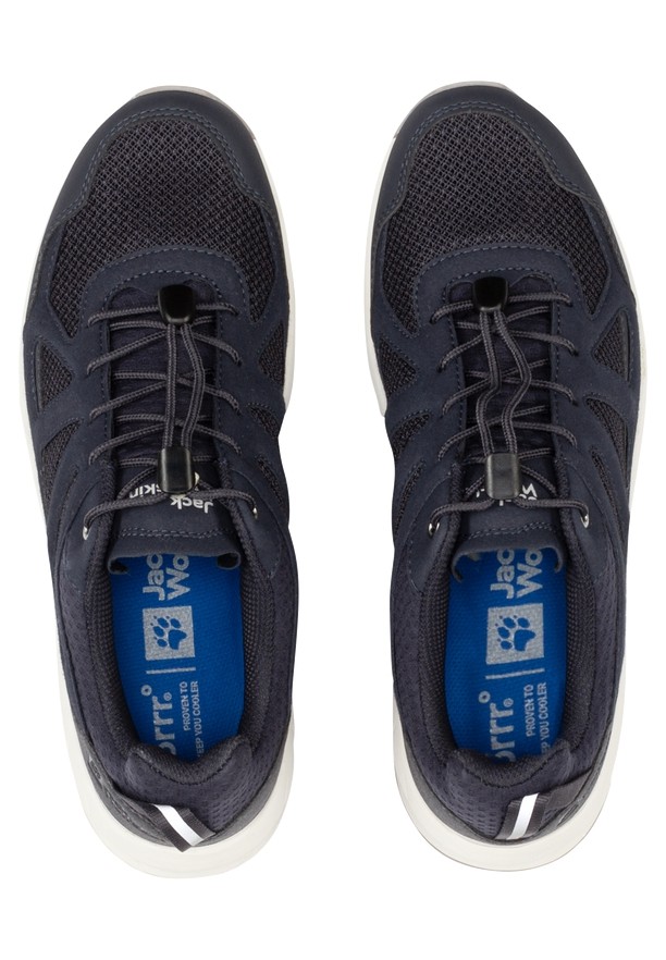 Navy Women Jack Wolfskin Woodland 2 Vent Low Hiking Shoes | 20620671