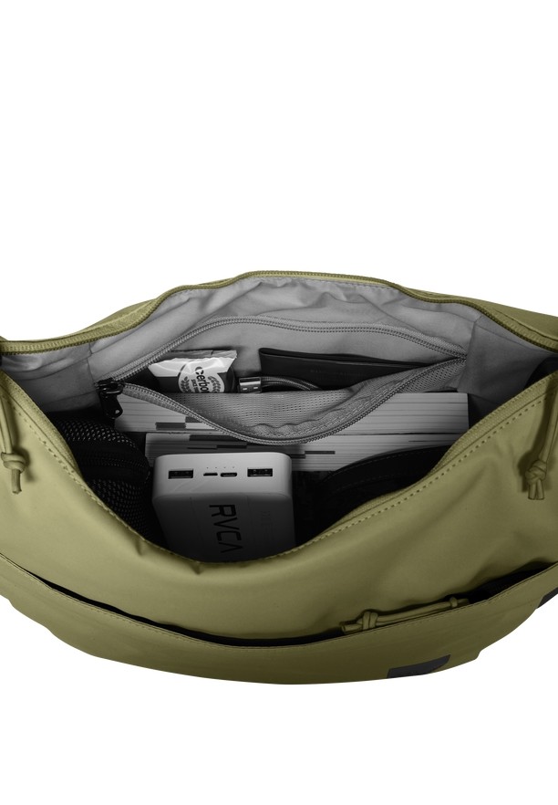Olive Men Jack Wolfskin Burgweg Shoulder Bags | 56472192