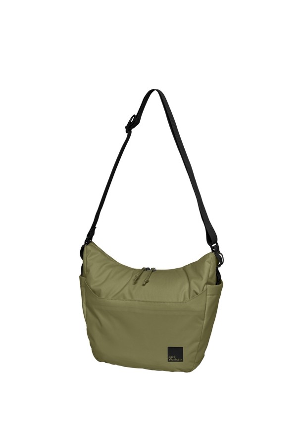 Olive Men Jack Wolfskin Burgweg Shoulder Bags | 56472192