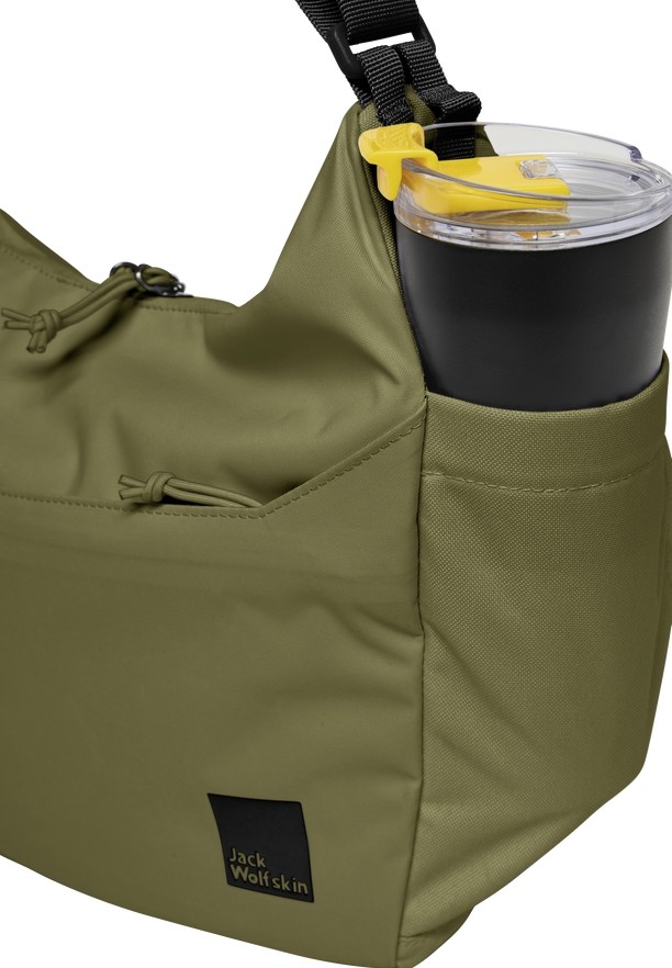 Olive Men Jack Wolfskin Burgweg Shoulder Bags | 56472192