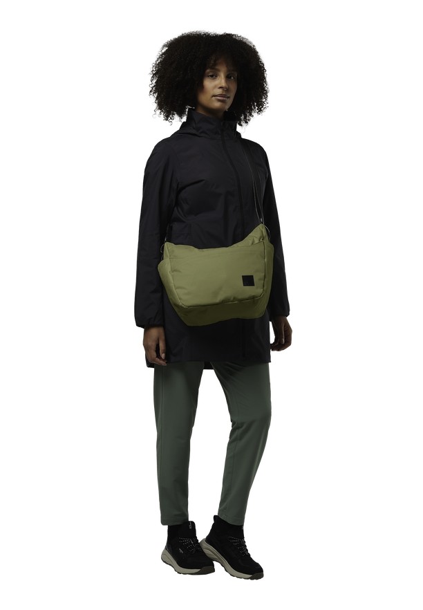 Olive Men Jack Wolfskin Burgweg Shoulder Bags | 56472192