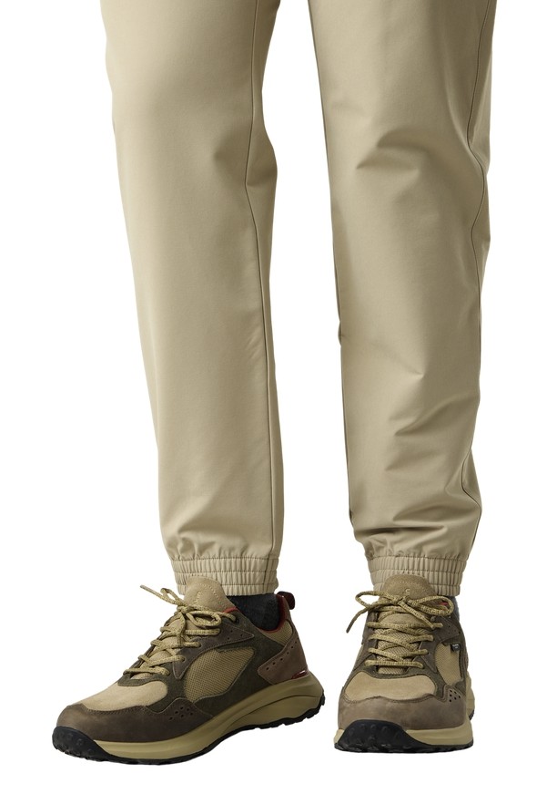 Olive Men Jack Wolfskin Camp Fever Texapore Low Outdoor Shoes | 55309189