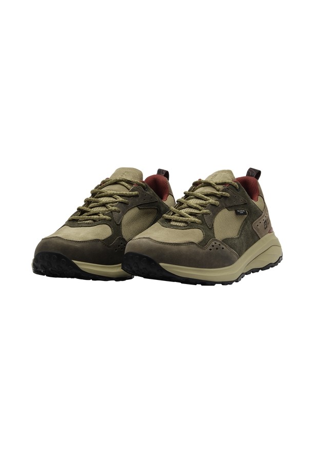 Olive Men Jack Wolfskin Camp Fever Texapore Low Outdoor Shoes | 55309189