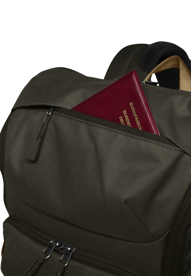 Olive Men Jack Wolfskin Dachsberg Daypack | 60488027