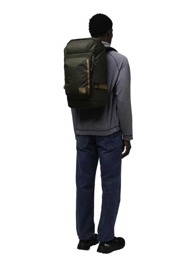 Olive Men Jack Wolfskin Dachsberg Daypack | 60488027