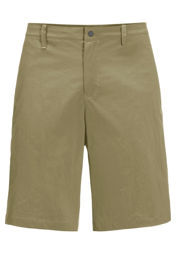 Olive Men Jack Wolfskin Desert Shorts | 92619389