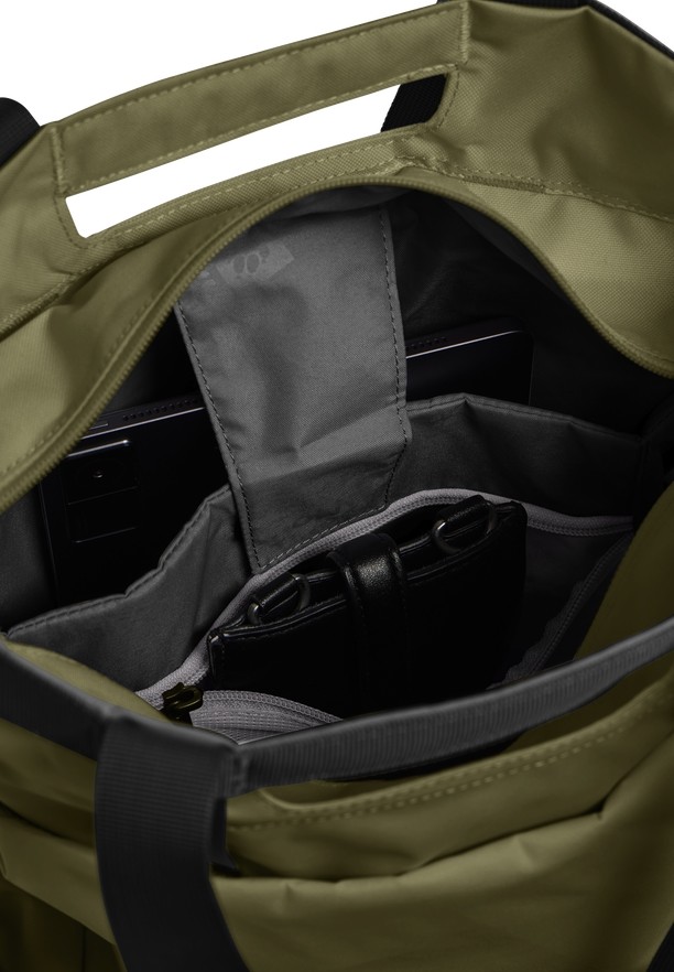 Olive Men Jack Wolfskin Ebental Shoulder Bags | 30047662
