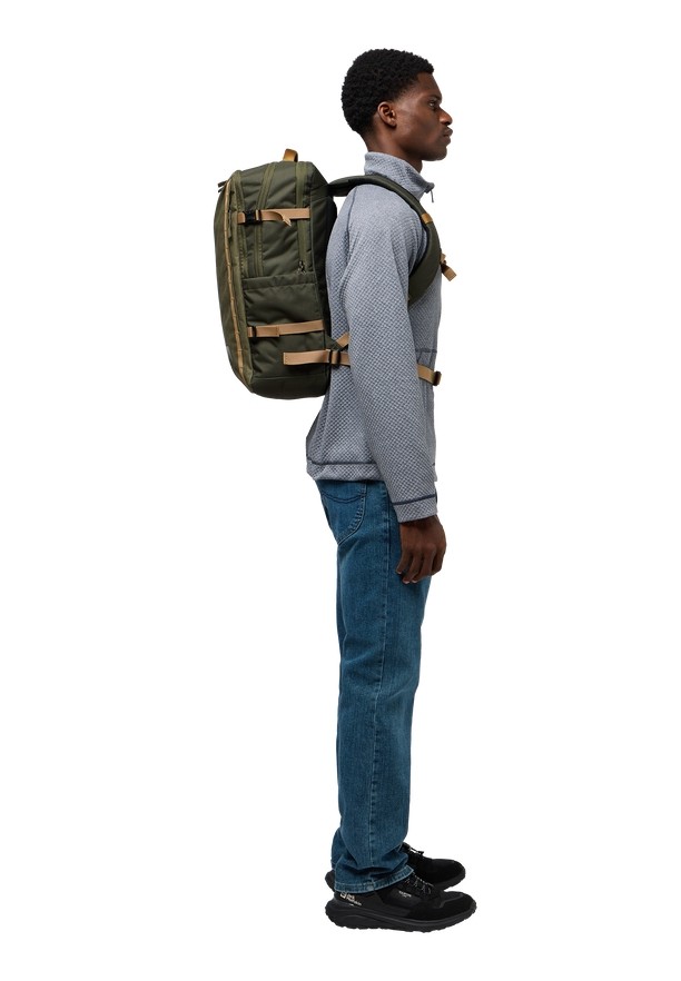 Olive Men Jack Wolfskin Hallgarten Daypack | 69061940