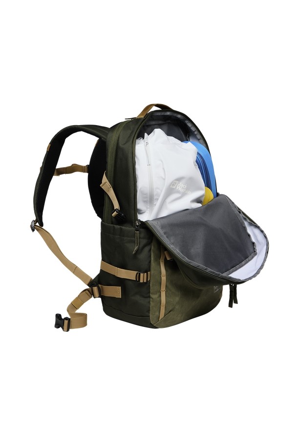 Olive Men Jack Wolfskin Hallgarten Daypack | 69061940