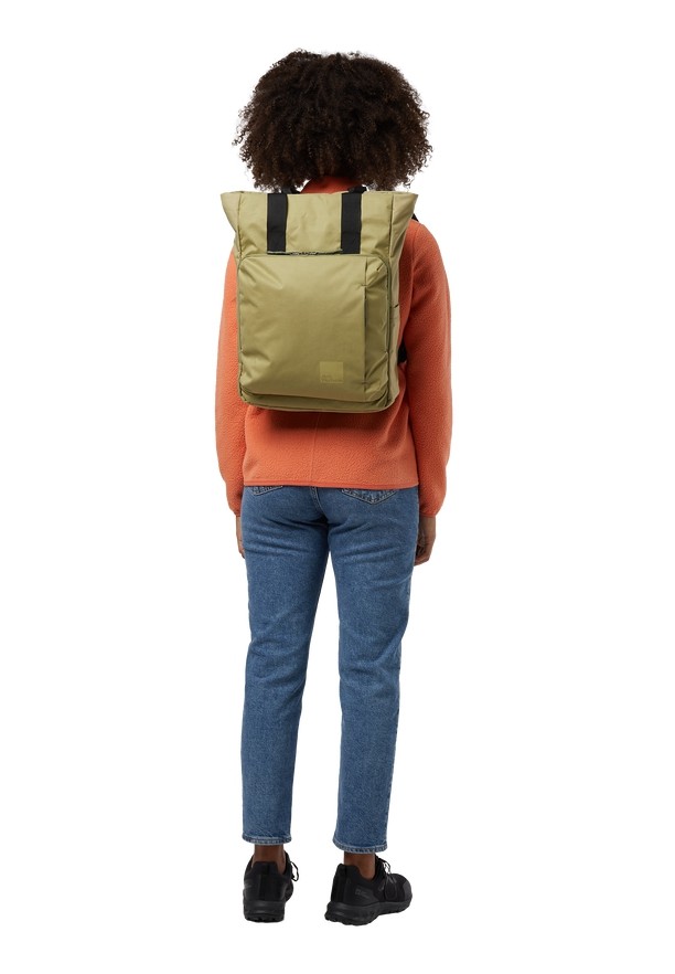 Olive Men Jack Wolfskin Hoellenberg Daypack | 85248205