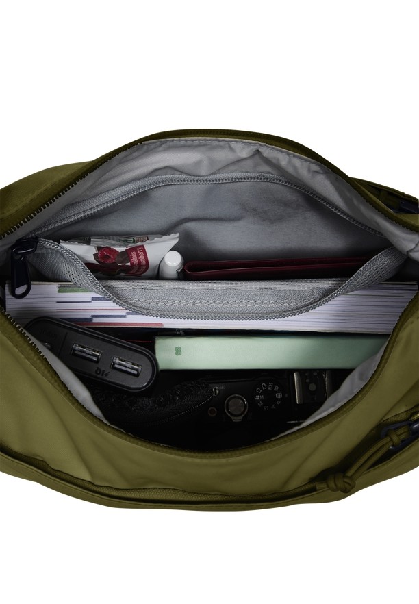Olive Men Jack Wolfskin Honigberg Shoulder Bags | 58978393