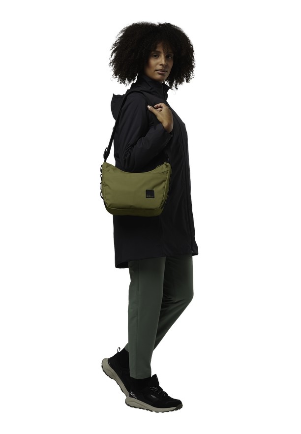 Olive Men Jack Wolfskin Honigberg Shoulder Bags | 58978393