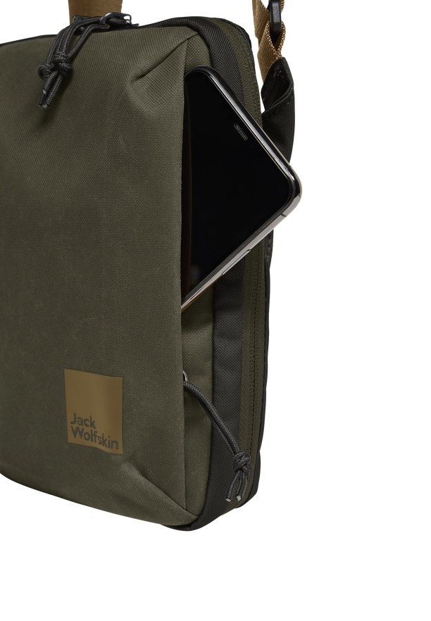 Olive Men Jack Wolfskin Konya Organizer Shoulder Bags | 61394916