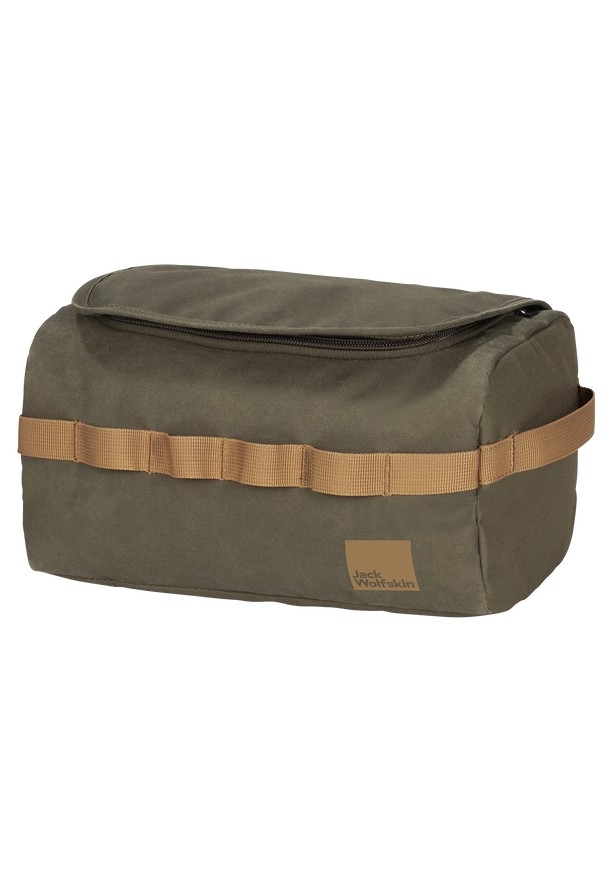 Olive Men Jack Wolfskin Konya Wash Bag | 34681035