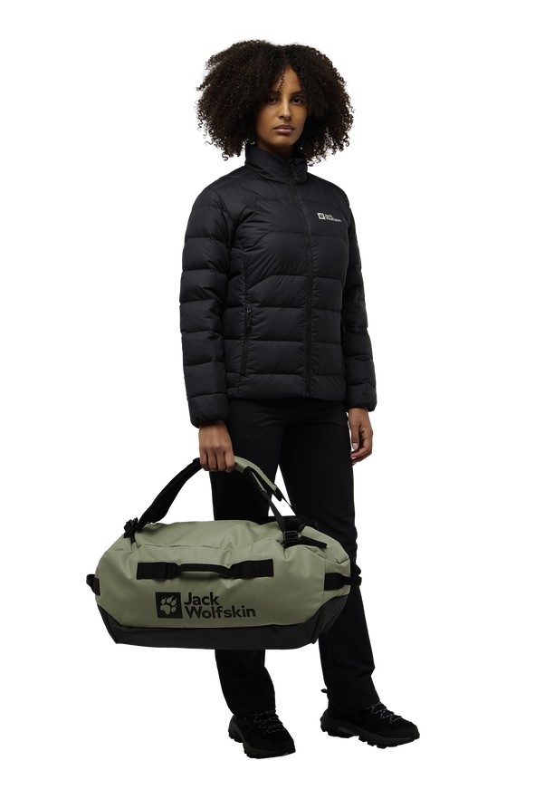 Olive Women Jack Wolfskin All-in 35 Duffle Bags | 81434213