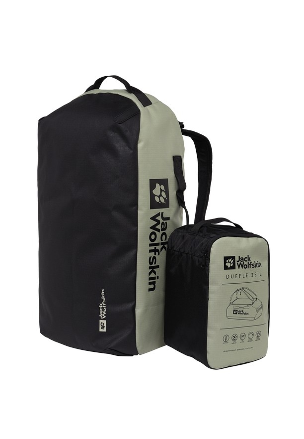 Olive Women Jack Wolfskin All-in 35 Duffle Bags | 81434213