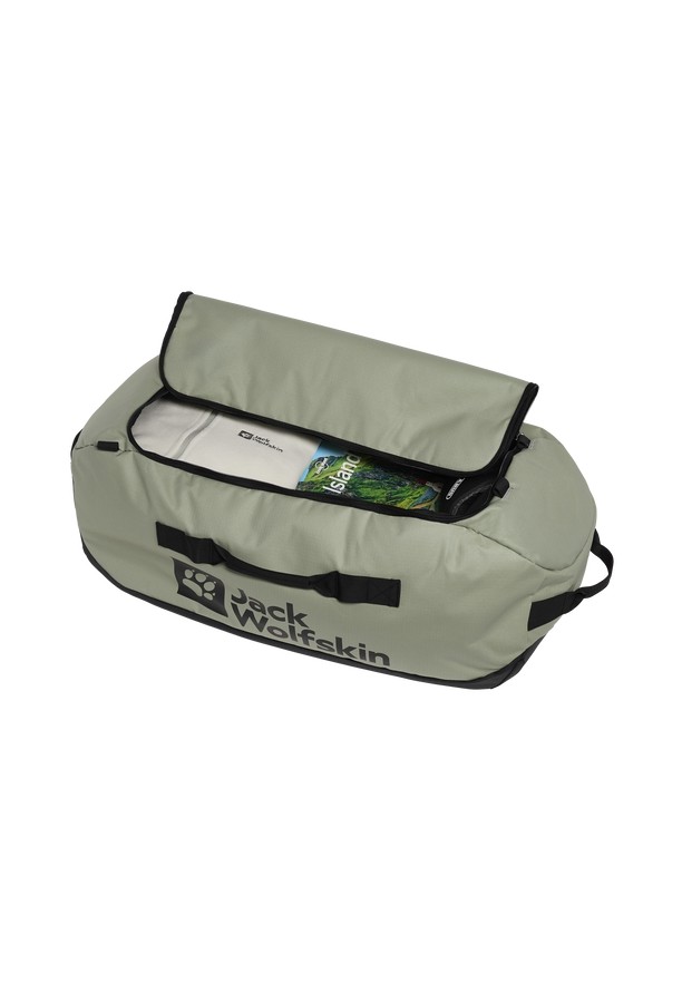 Olive Women Jack Wolfskin All-in 65 Duffle Bags | 31831389