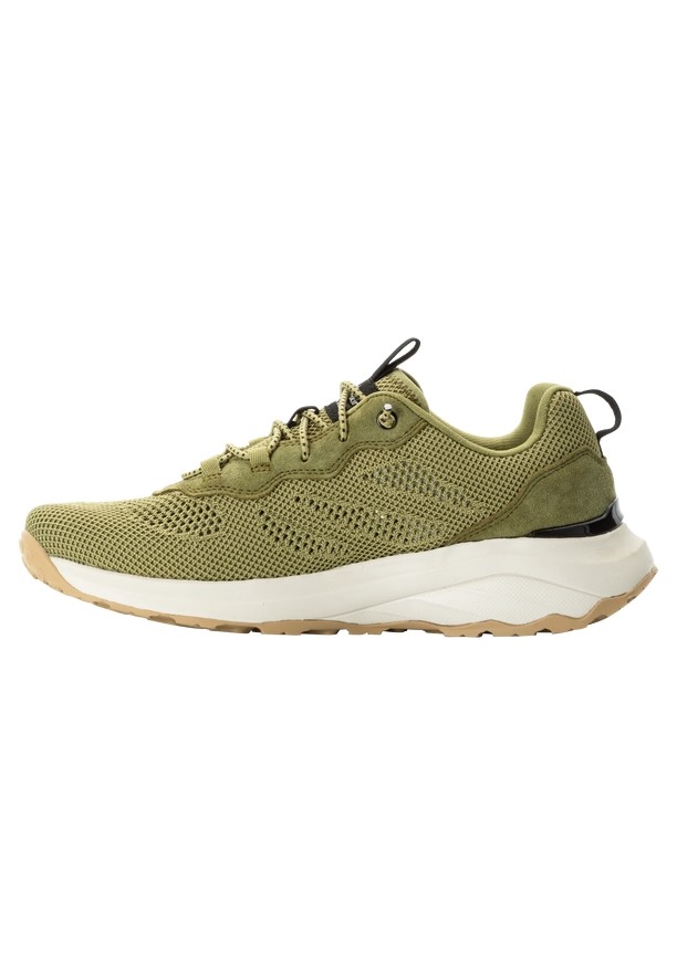Olive Women Jack Wolfskin Dromoventure Knit Low Outdoor Shoes | 36525734