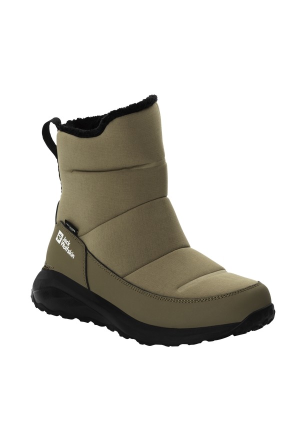 Olive Women Jack Wolfskin Dromoventure Texapore Winter Boots | 75072404