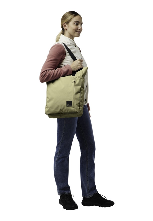 Olive Women Jack Wolfskin Ebental Daypack | 60540020