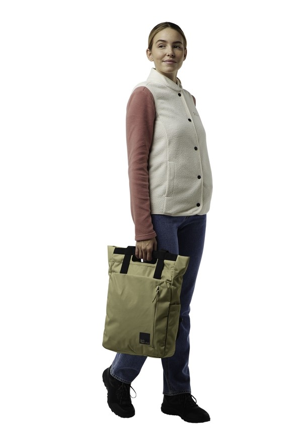 Olive Women Jack Wolfskin Ebental Daypack | 60540020