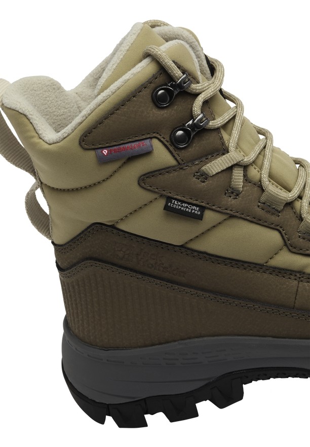 Olive Women Jack Wolfskin Everquest Pro Texapore High Winter Boots | 11575368
