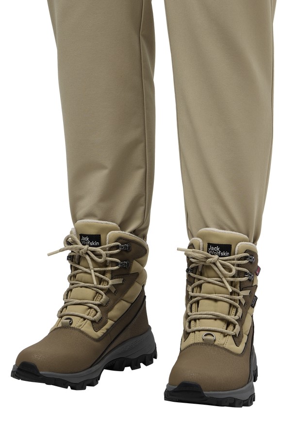 Olive Women Jack Wolfskin Everquest Pro Texapore High Winter Boots | 11575368