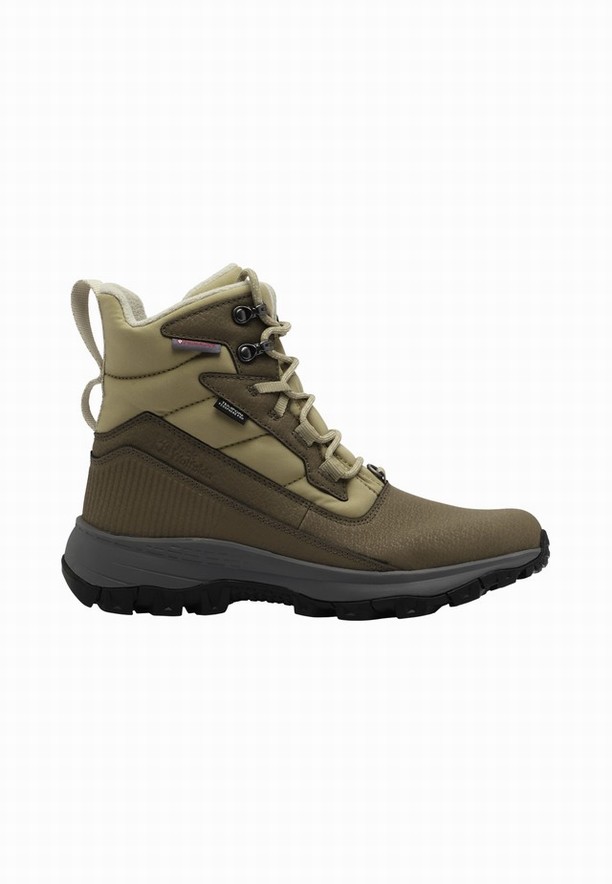 Olive Women Jack Wolfskin Everquest Pro Texapore High Winter Boots | 11575368