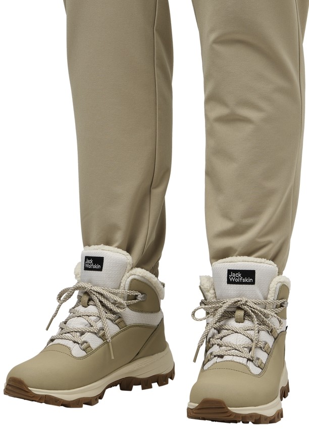 Olive Women Jack Wolfskin Everquest Texapore Mid Winter Shoes | 17779718