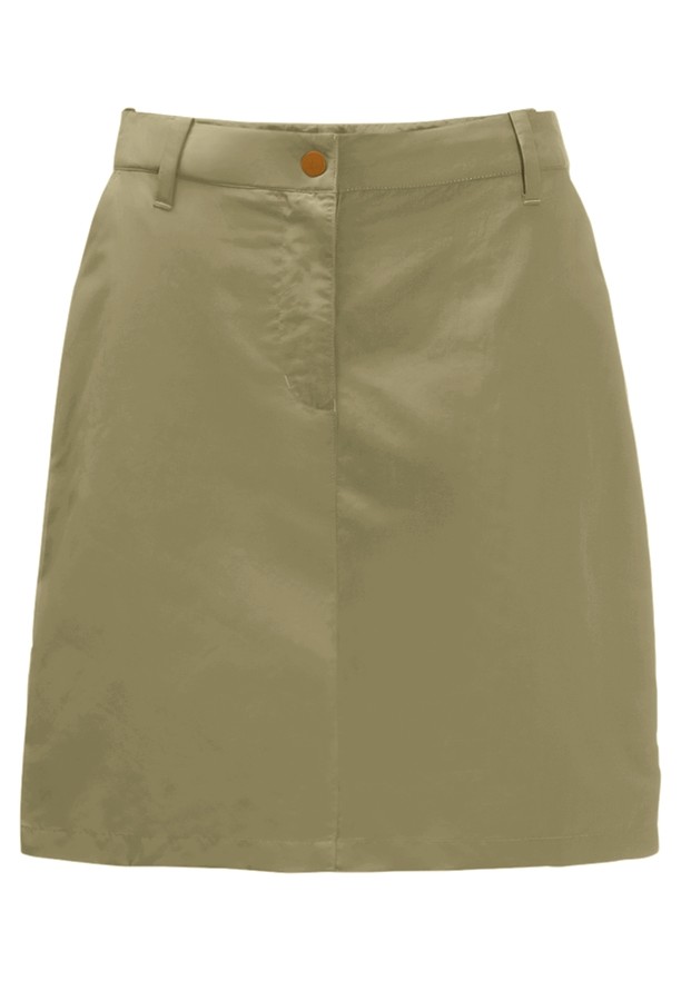 Olive Women Jack Wolfskin Kalahari Skorts | 10242078