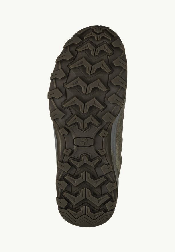 Olive Women Jack Wolfskin Refugio Texapore Low Hiking Shoes | 20231800