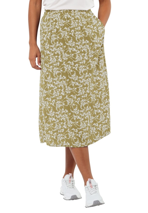 Olive Women Jack Wolfskin Sommerwiese Skirts | 72981530