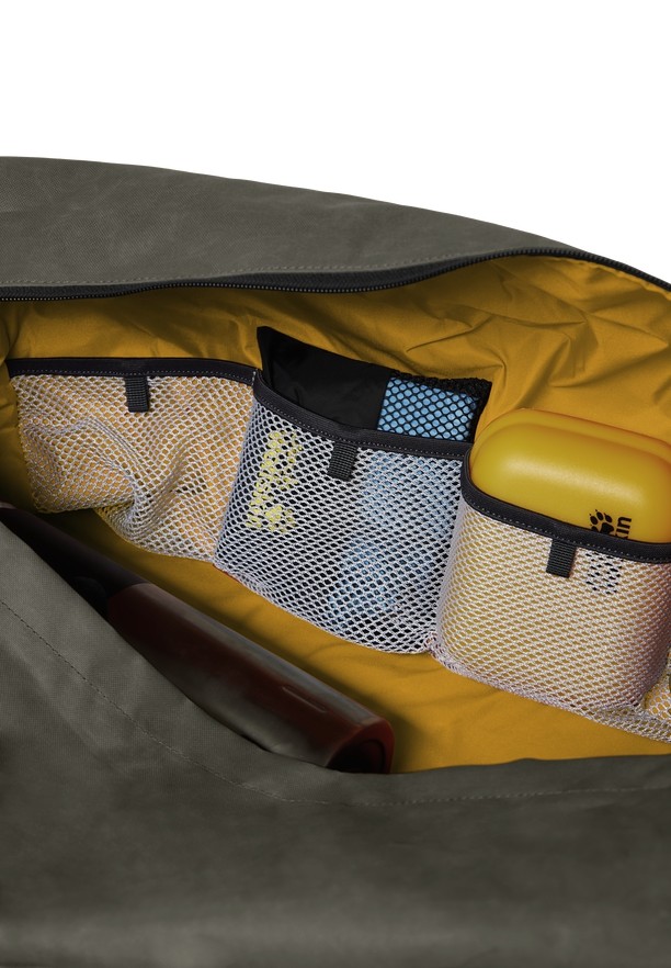 Olive Women Jack Wolfskin Traveltopia 65 Duffle Bags | 57931719